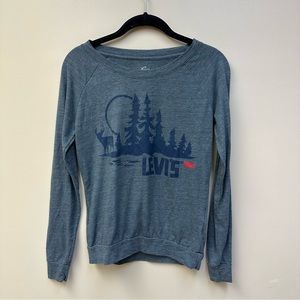 Levi’s long sleeve woodsy shirt women’s size xs